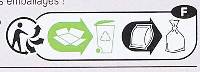 Biscottes braisées à la farine complète - Instrukcje dotyczące recyklingu i / lub informacje na temat opakowania - fr