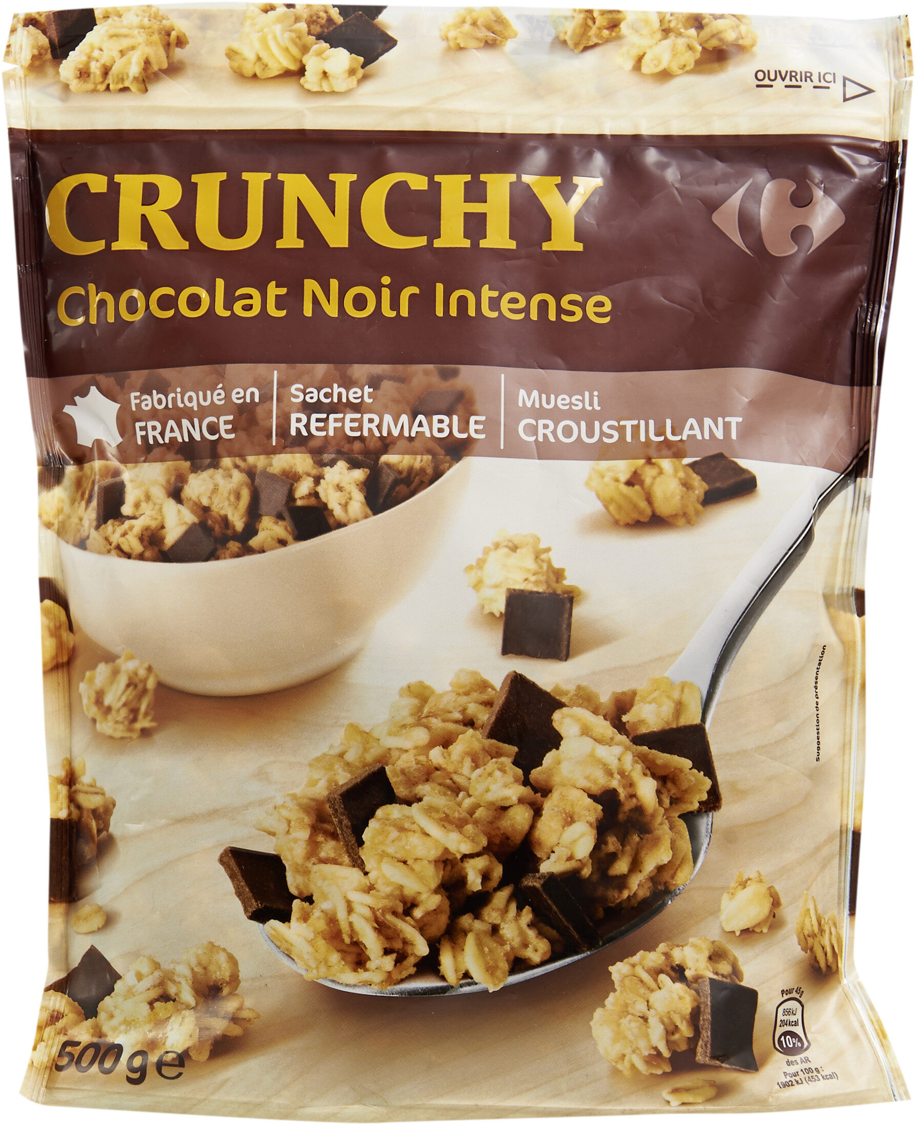 Crunchy chocolat noir - Produkt - fr