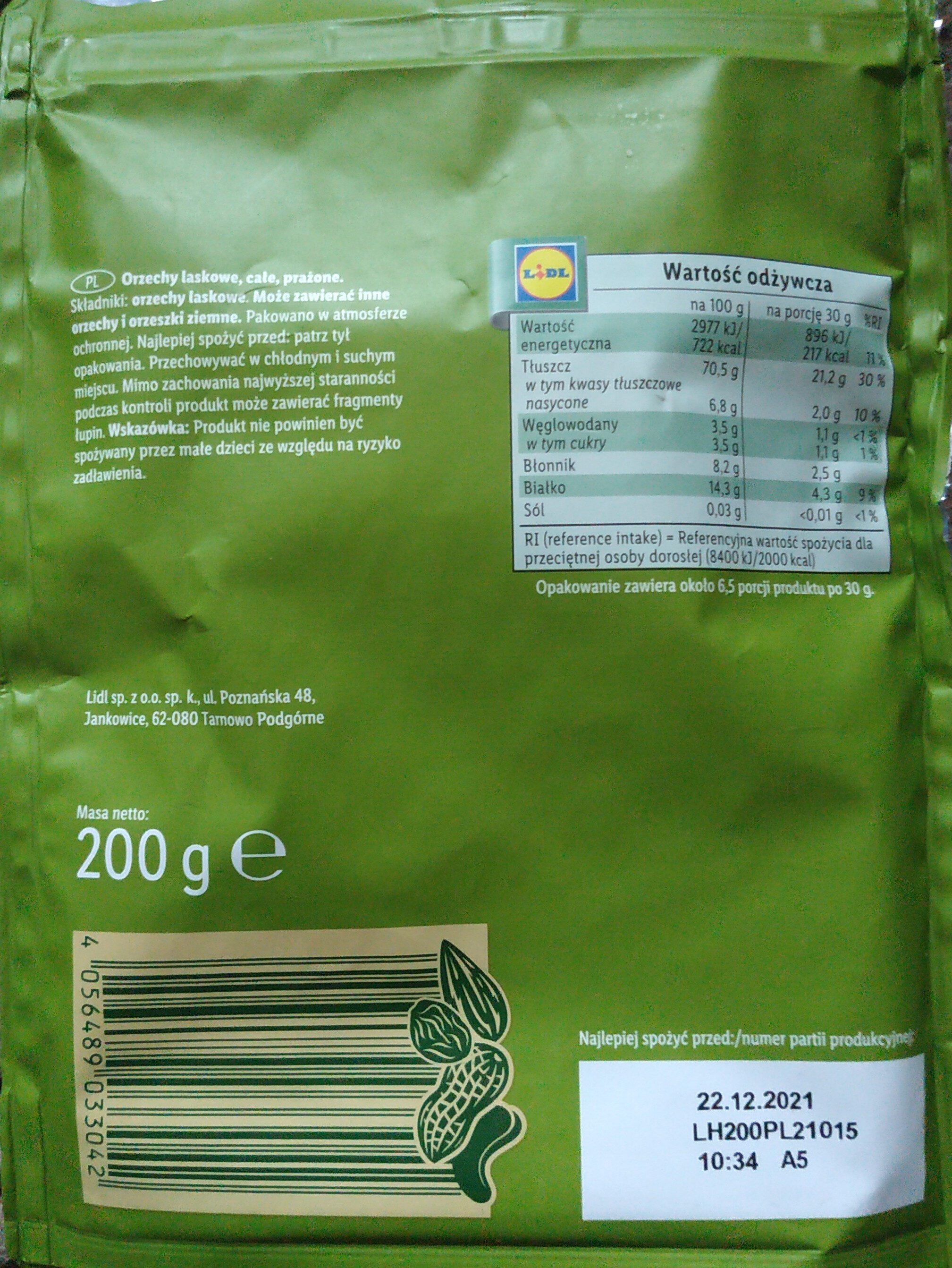 Avellana Tostada 0% Sal - Produkt - pl