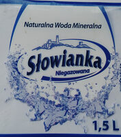 Naturalna woda mineralna niegazowana - Produkt - pl