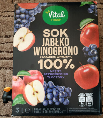 Sok Jabłko Winograno - Produkt - pl