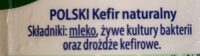 Kefir - Składniki - pl