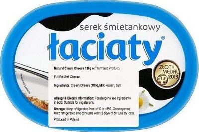 Laciaty Natural Cream Cheese - Produkt - pl