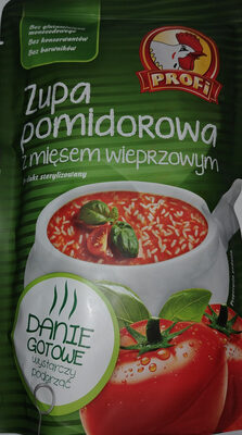 Zupa pomidorowa z mięsem wieprzowym - Produkt - pl
