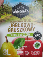 Bezpośredni sok jabłkowo-gruszkowy - Produkt - pl