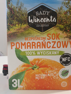 bezpośredni sok pomarańczowy - Produkt - pl