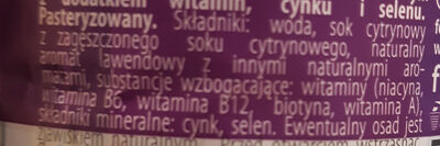 Oshee vitamin water beauty - Składniki - pl
