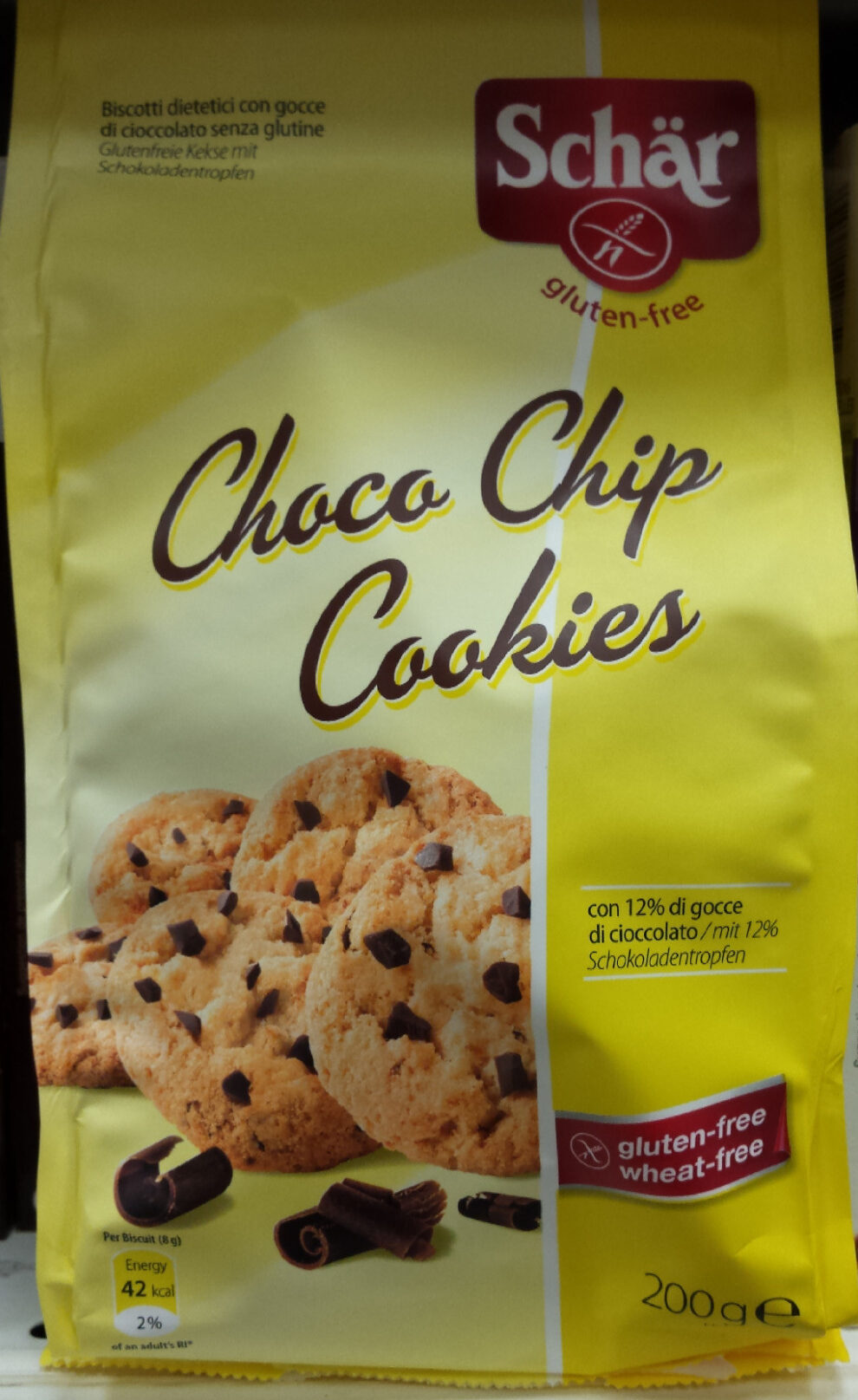 Choco chip cookies gluten free - Produkt - pl